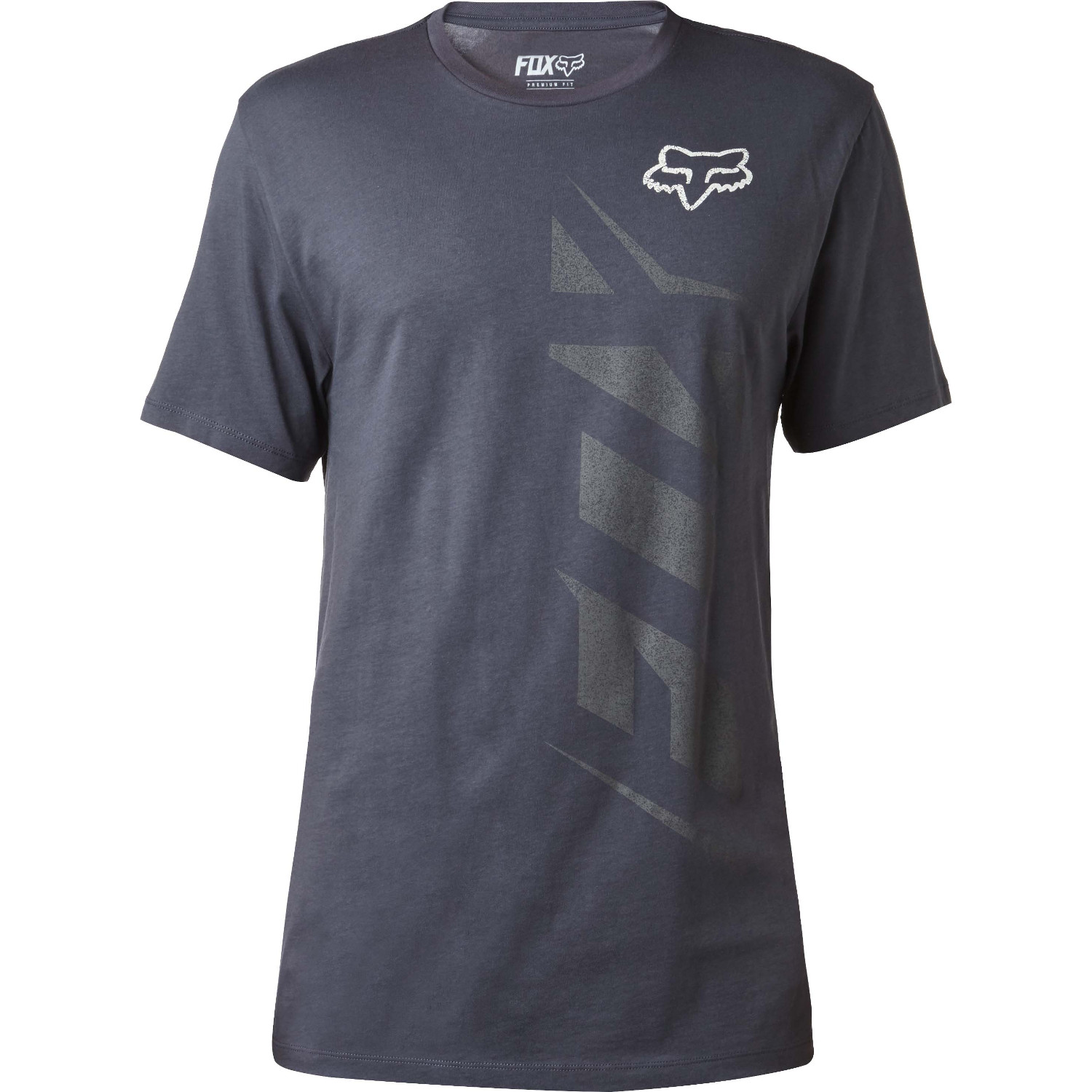 Fox T-Shirt Scaled Premium Schwarz