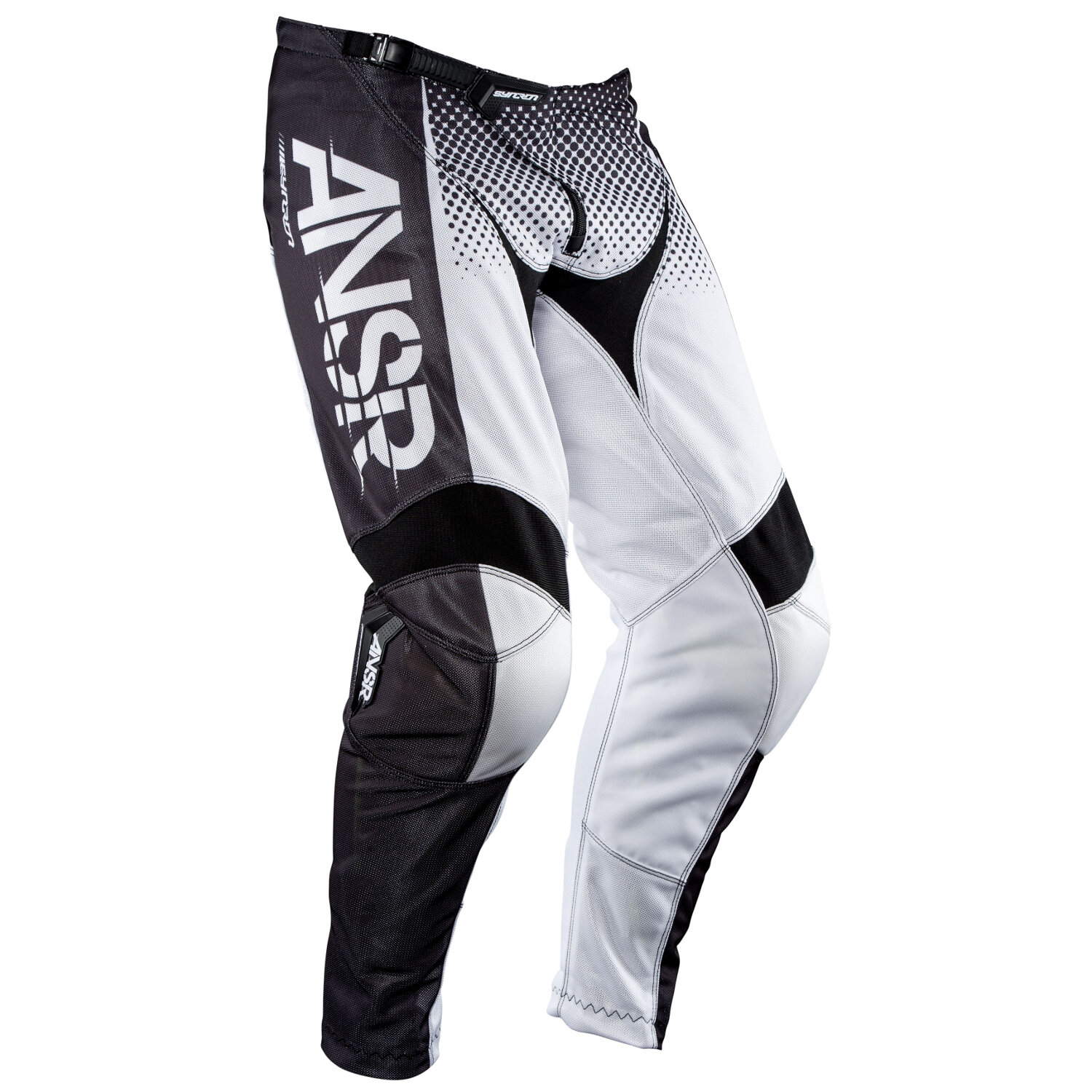 Answer Racing MX Pants Syncron Air Black/White