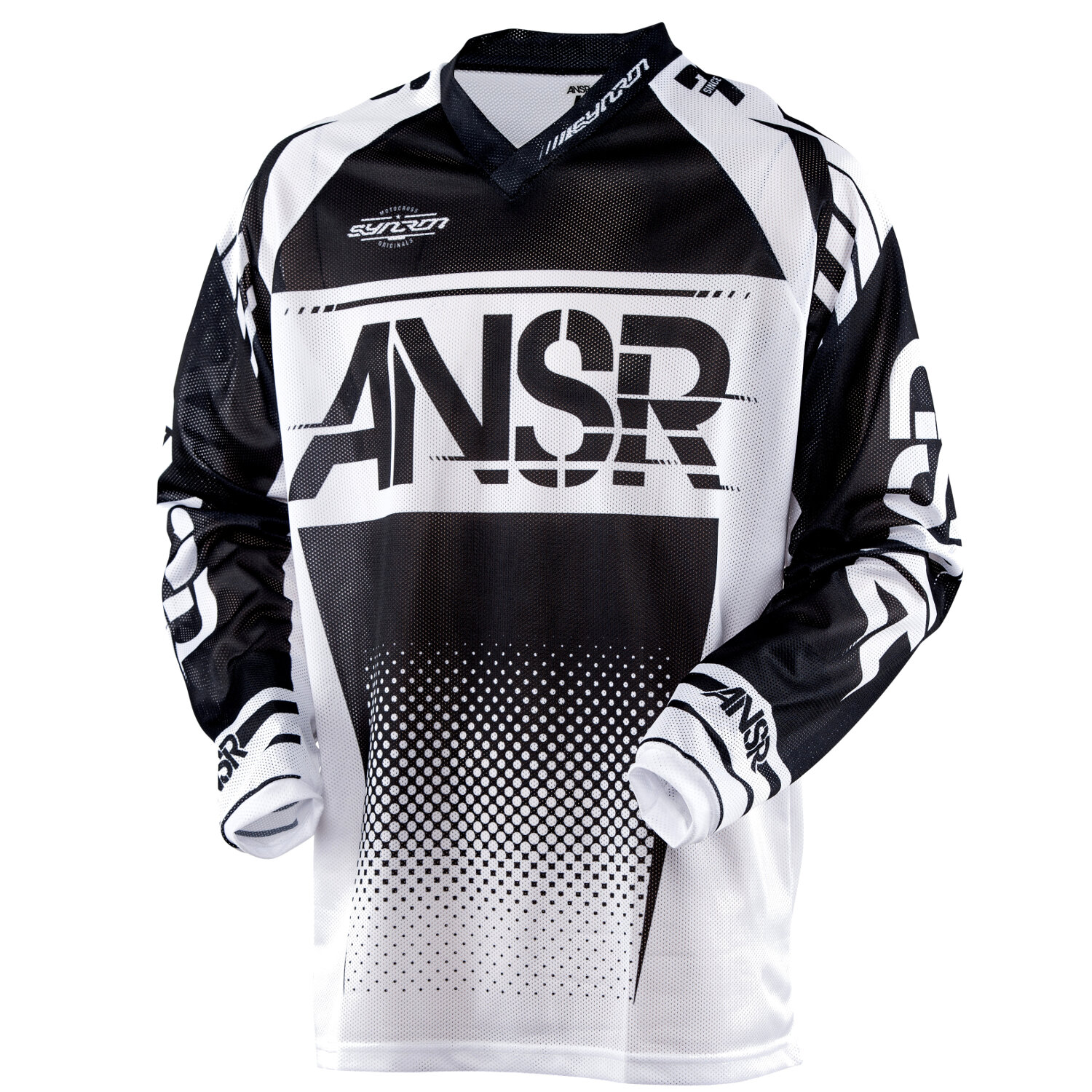 Answer Racing Jersey Syncron Air Black/White