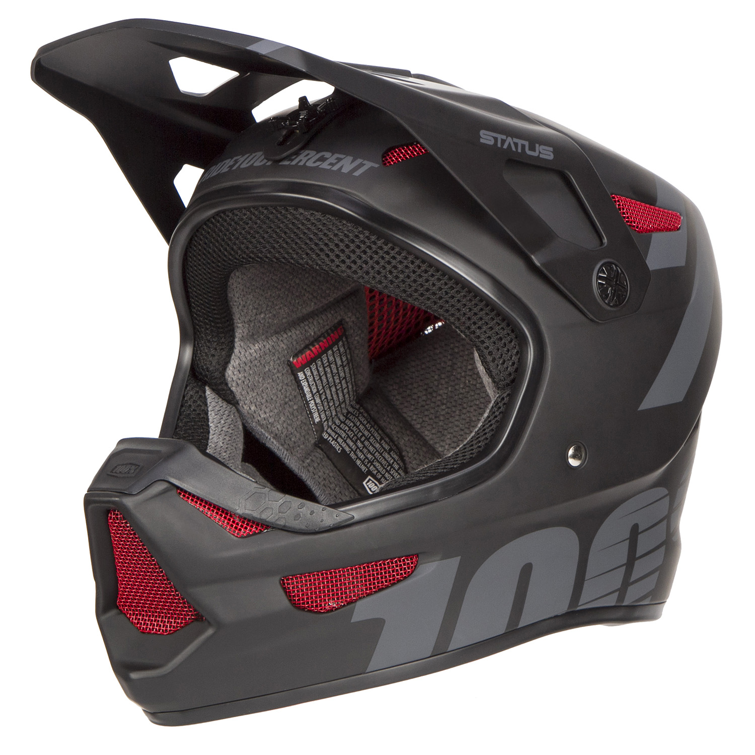 100% Downhill MTB Helmet Status Black Meteor