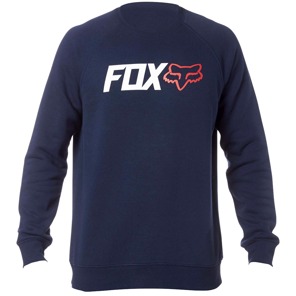 Fox Fleece Pullover Legacy Crew Indigo
