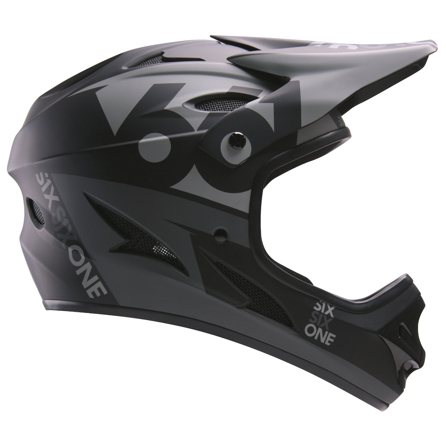 SixSixOne Downhill-MTB Helmet Comp Matte Black