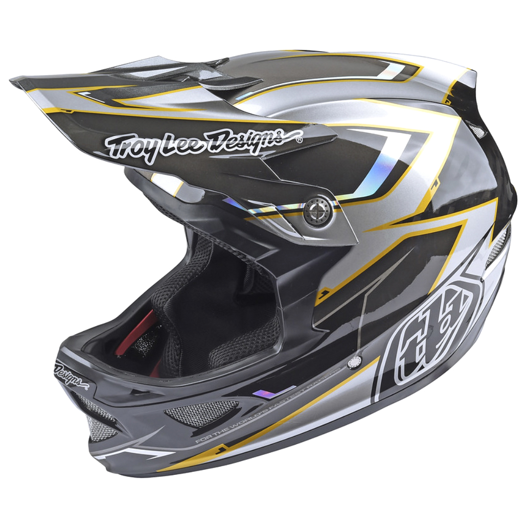 Troy Lee Designs Downhill-MTB Helmet D3 Carbon Cadence Grey