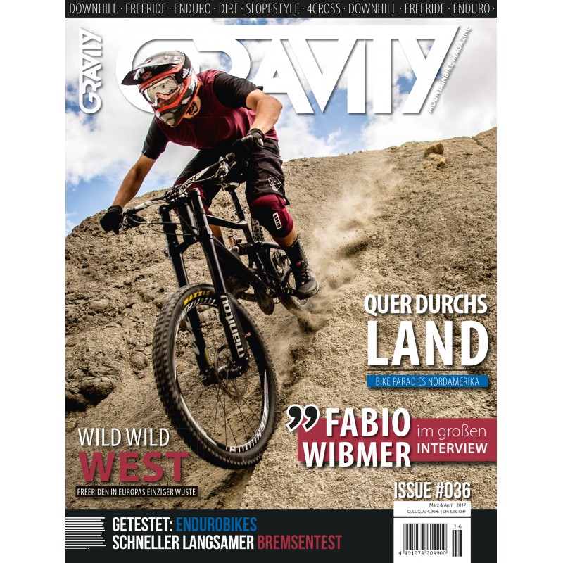 Gravity Mountainbike Magazine Ausgabe 036  März & April