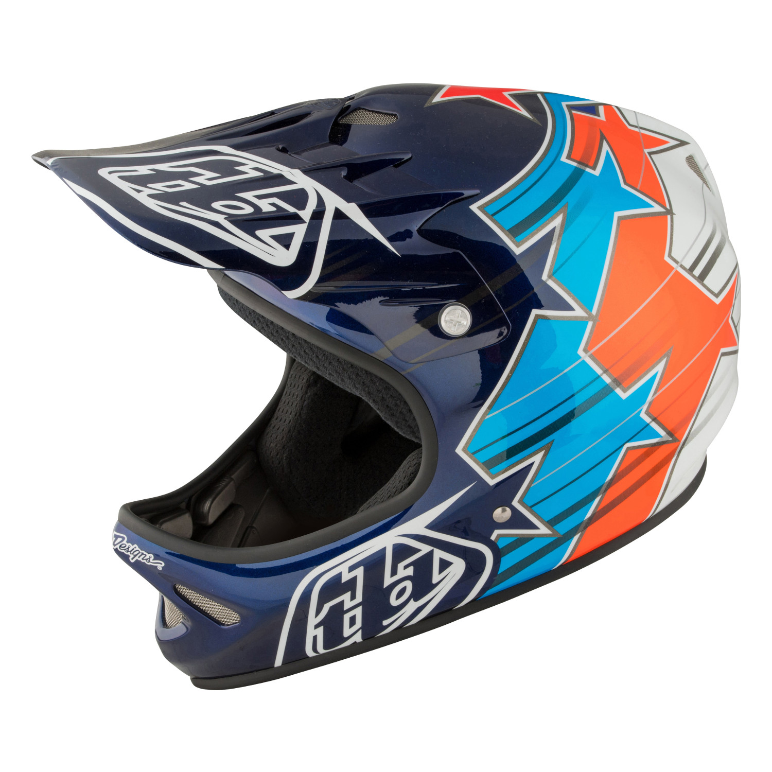 Troy Lee Designs Downhill-MTB Helm D2 Fusion Blau