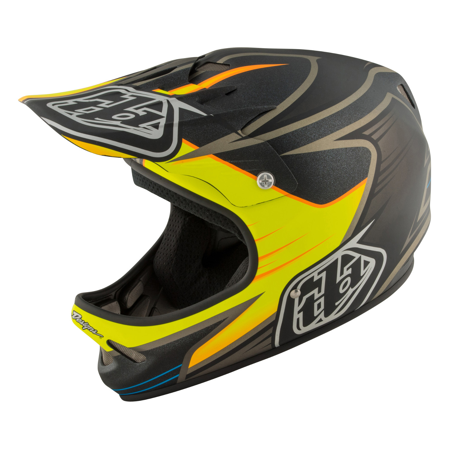 Troy Lee Designs Downhill-MTB Helm D2 Pulse Schwarz