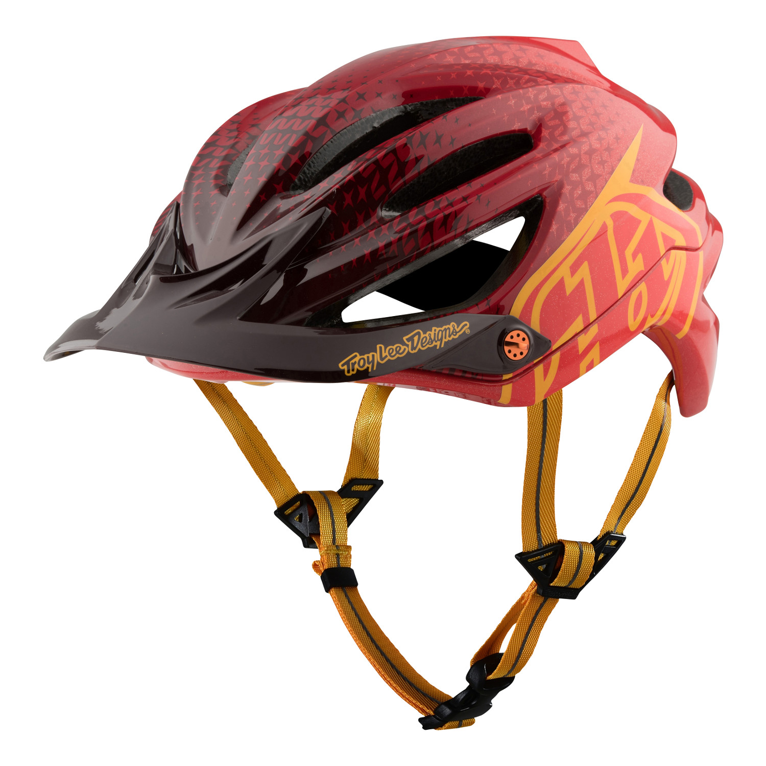 Troy Lee Designs Enduro-MTB Helm A2 50/50 Rot