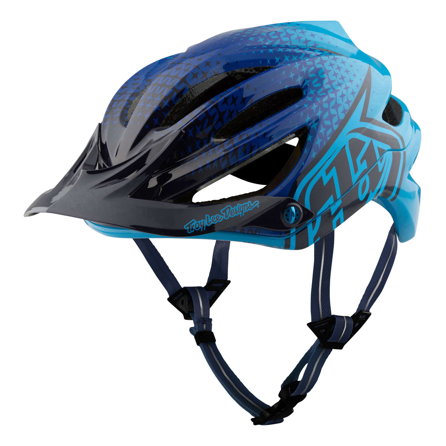 Troy Lee Designs Enduro-MTB Helmet A2 50/50 Blue