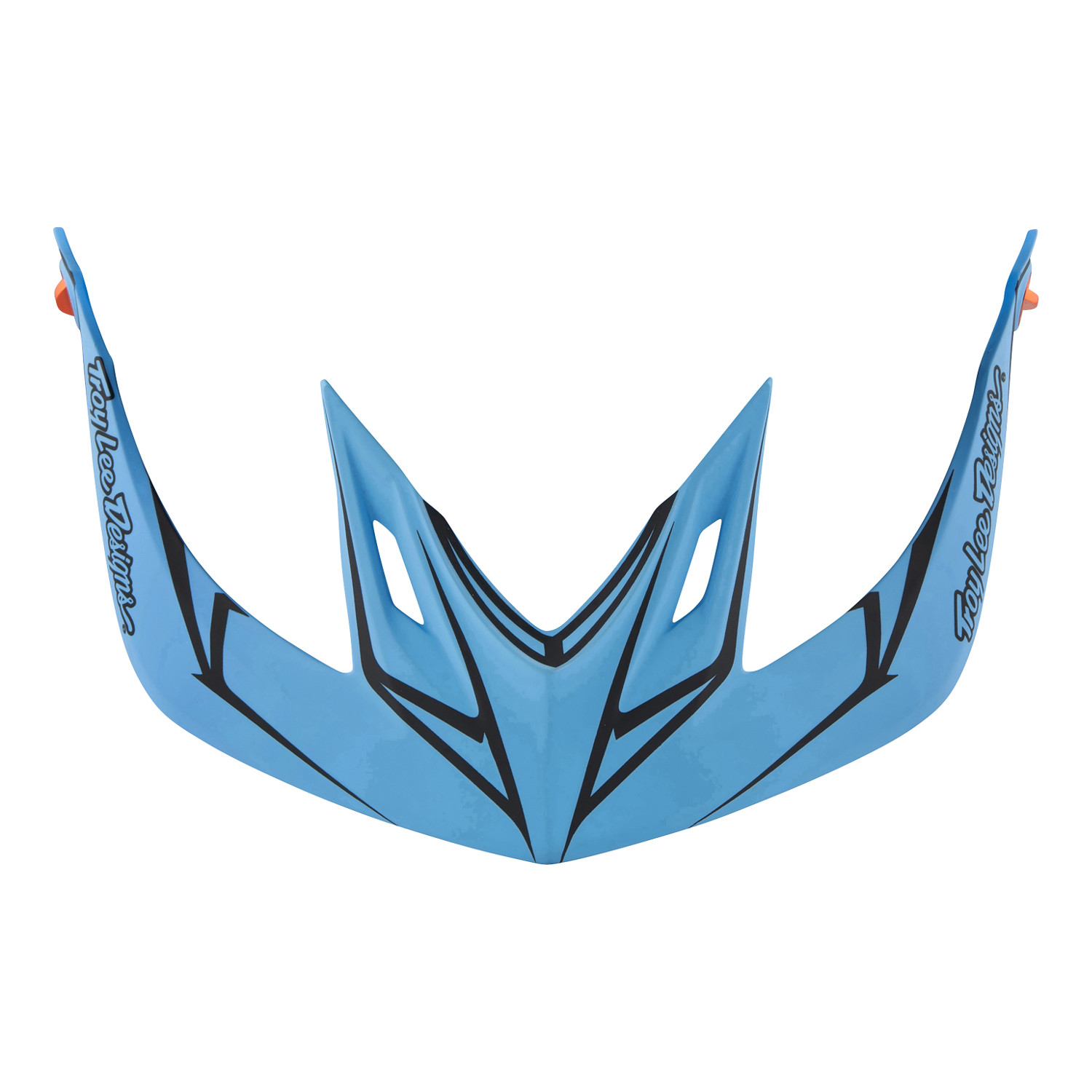 Troy Lee Designs Helmschild A2 Pinstripe Blau/Rot