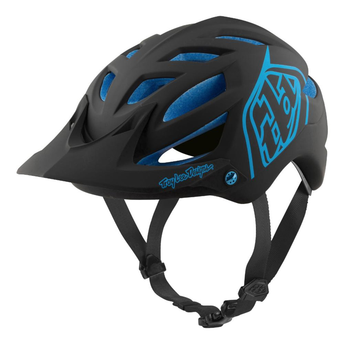 Troy Lee Designs Enduro-MTB Helm A1 Classic Schwarz/Blau