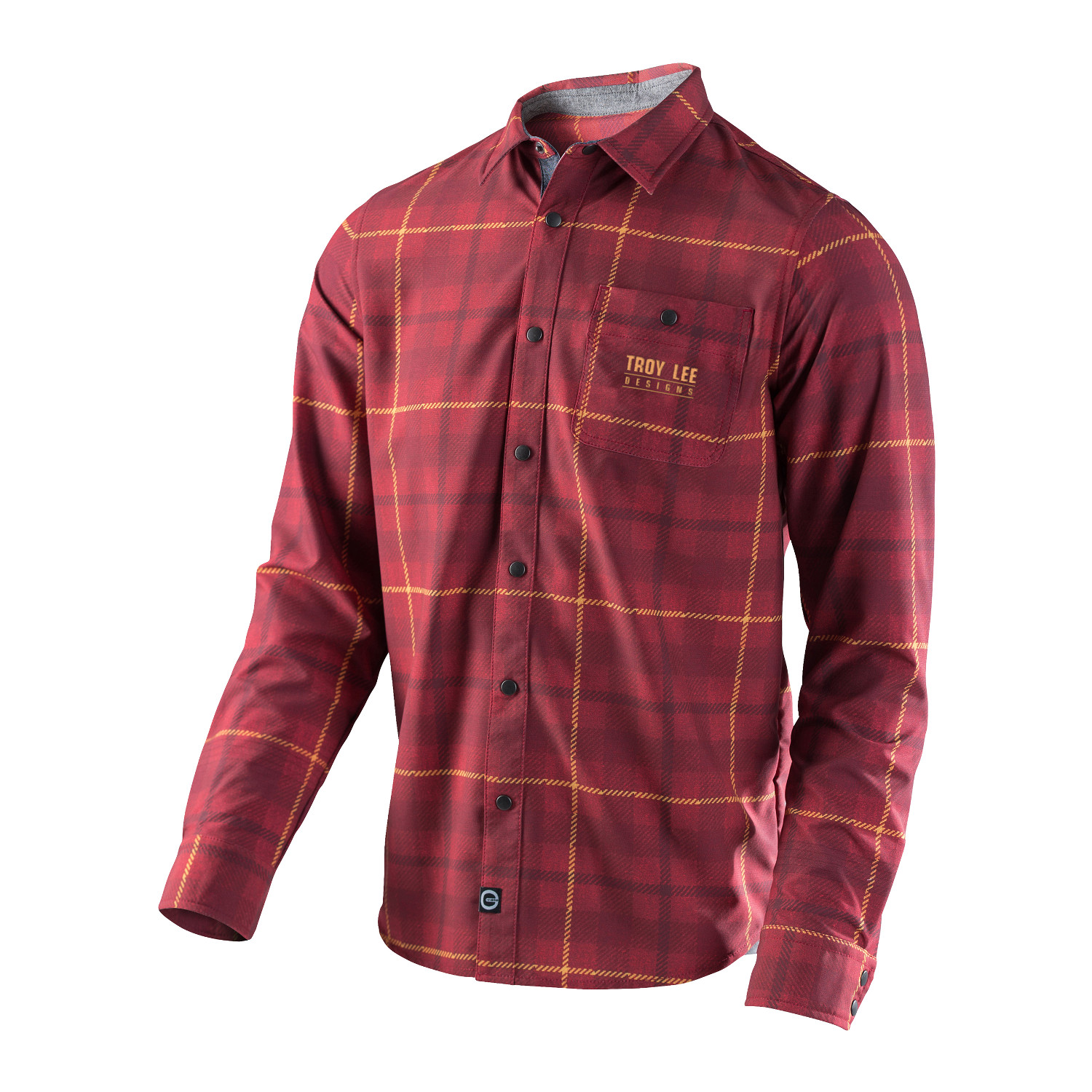 Troy Lee Designs Camicia Grind Plaid - Red