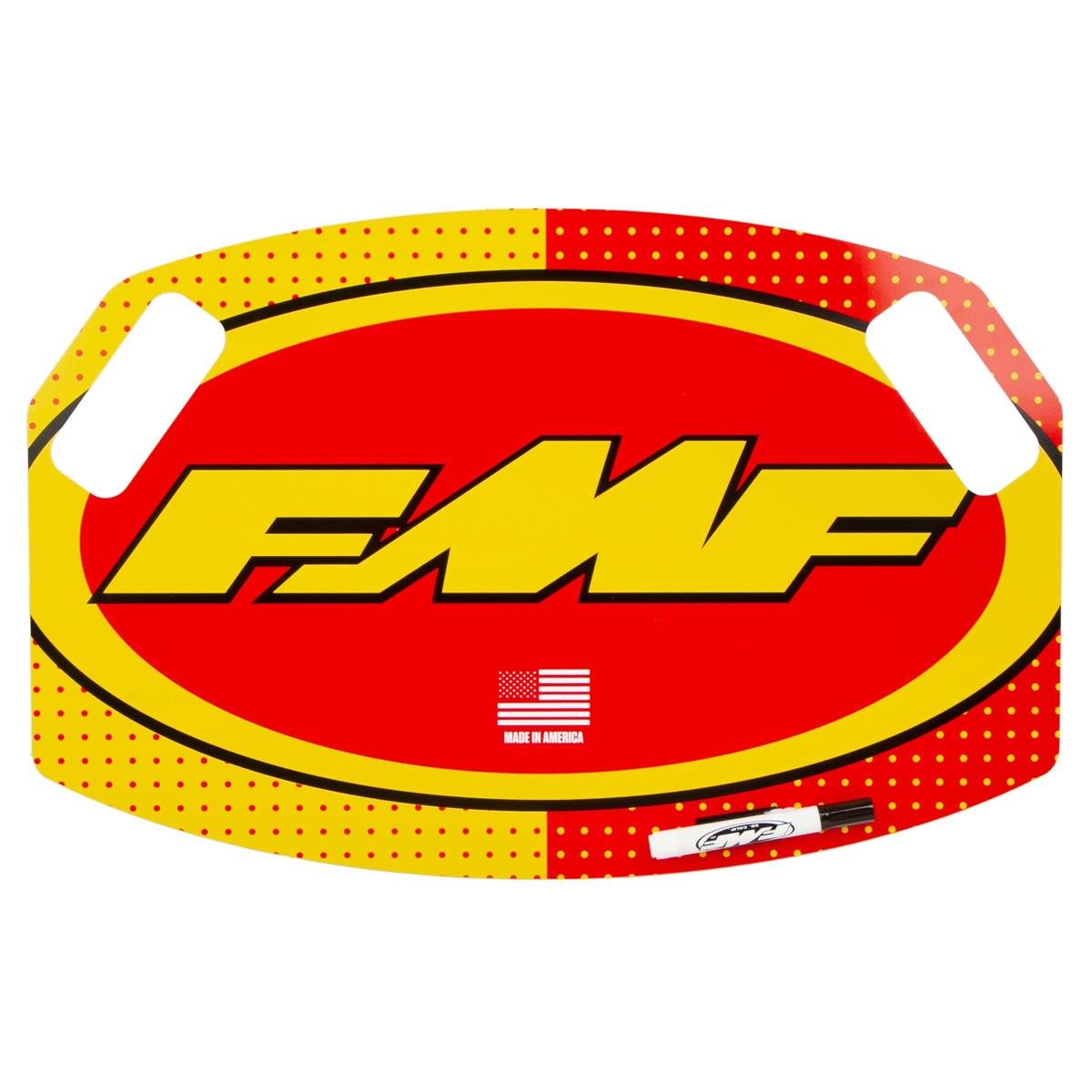 Pitboard FMF Racing Pit Board Anzeigentafel MX Motocross Enduro Supermoto Quad 