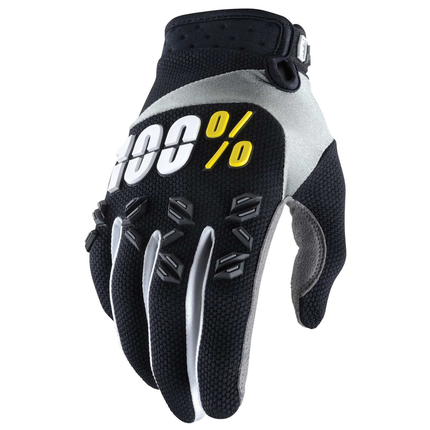 100% Gloves Airmatic Black II