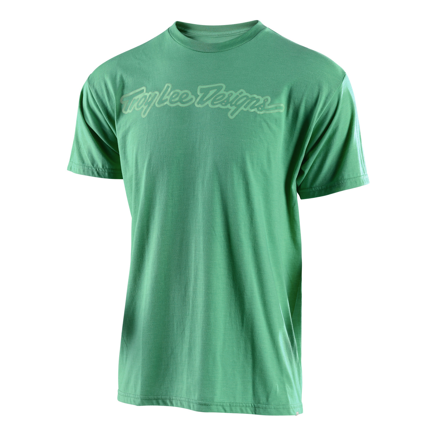 Troy Lee Designs T-Shirt Signature Grün meliert/Mint