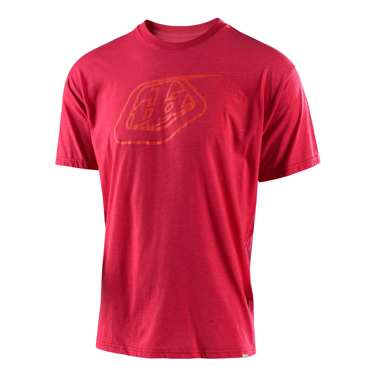 Troy Lee Designs T-Shirt Logo Heather Red/Red
