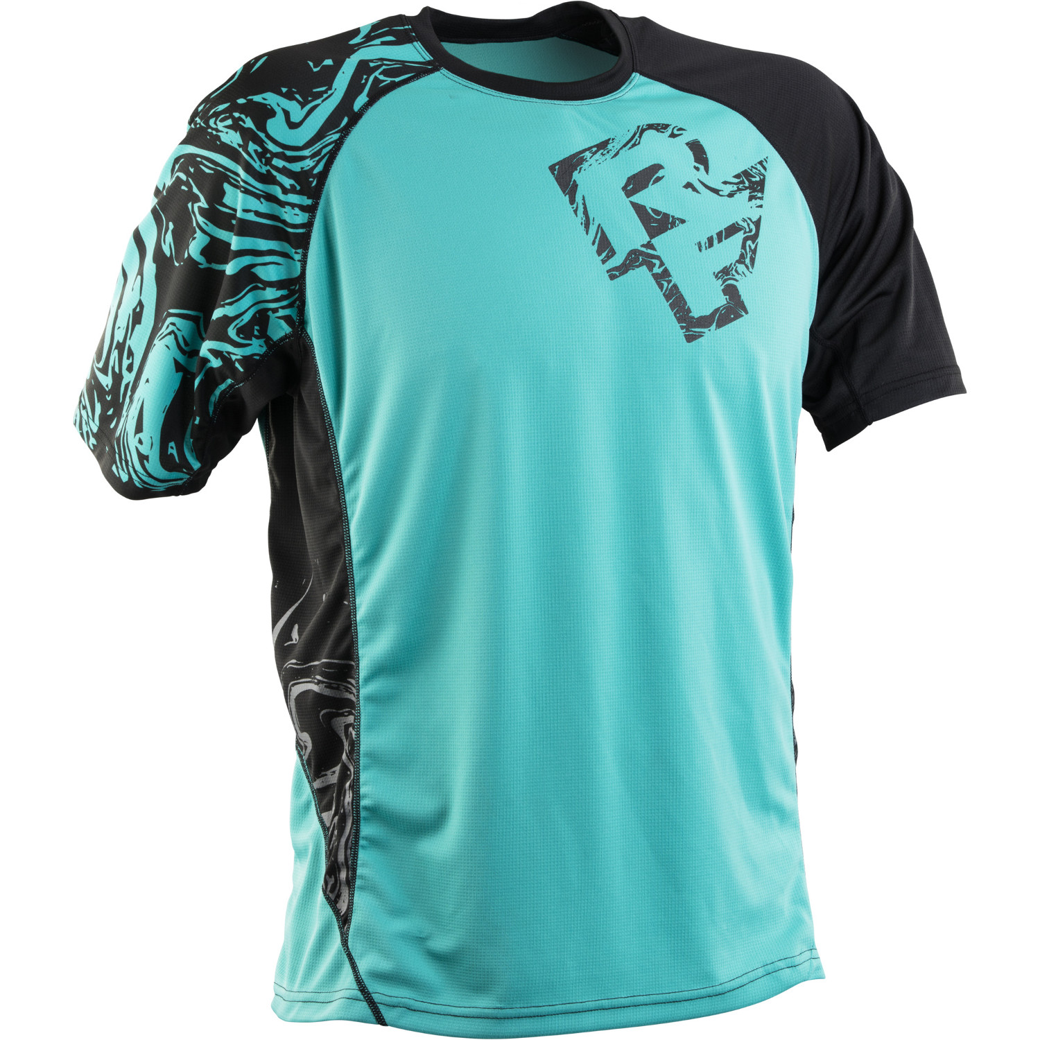 Race Face Bike Short Sleeve Jersey Indy Turquoise/Black