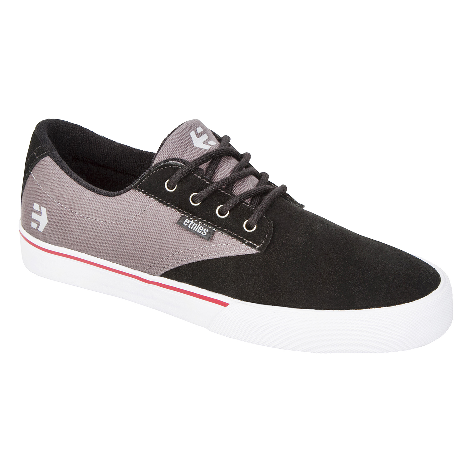 Etnies Shoes Jameson Vulc Black/Dark Grey/Silver