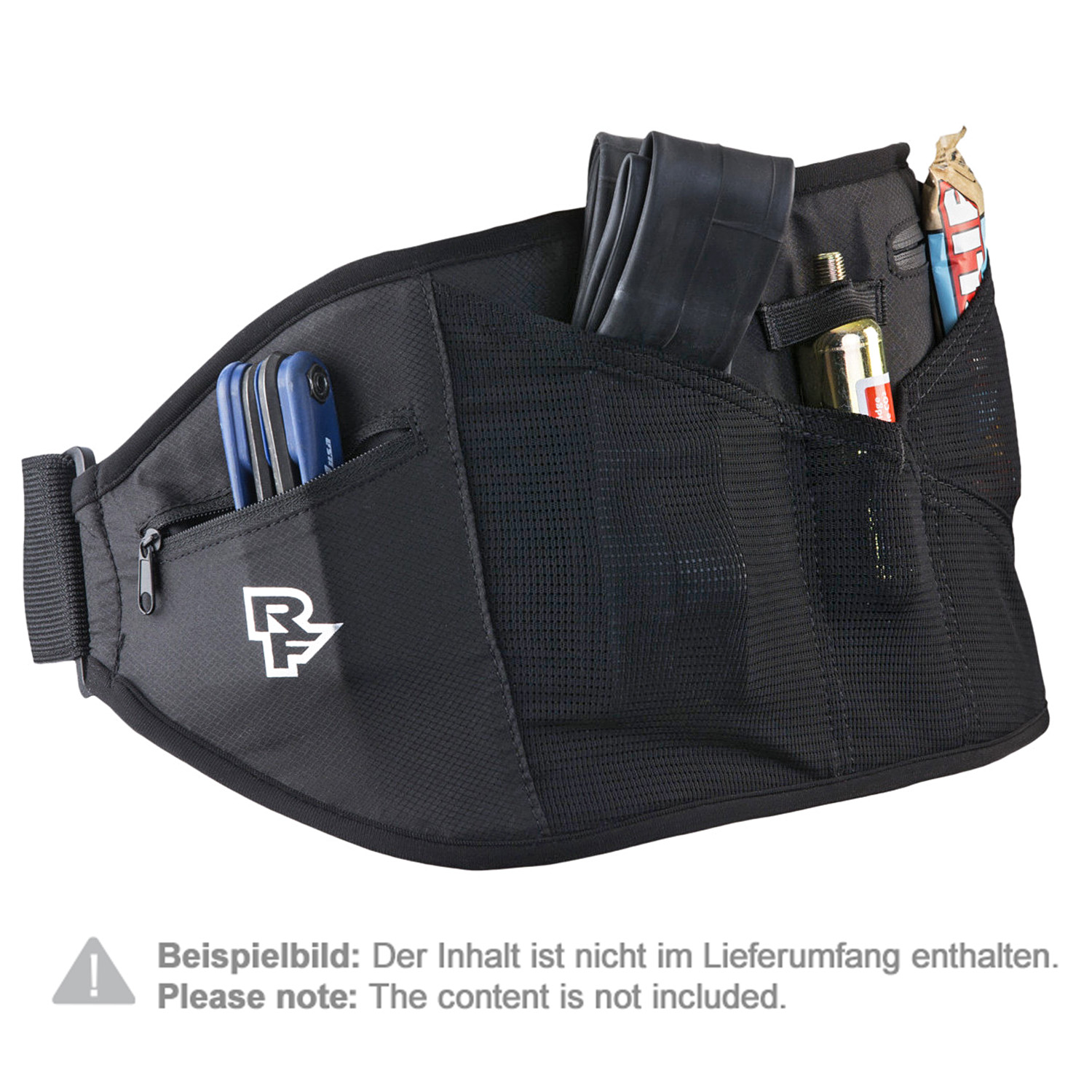 Race Face Tool Bag Rip Strip Lumbar Belt Black
