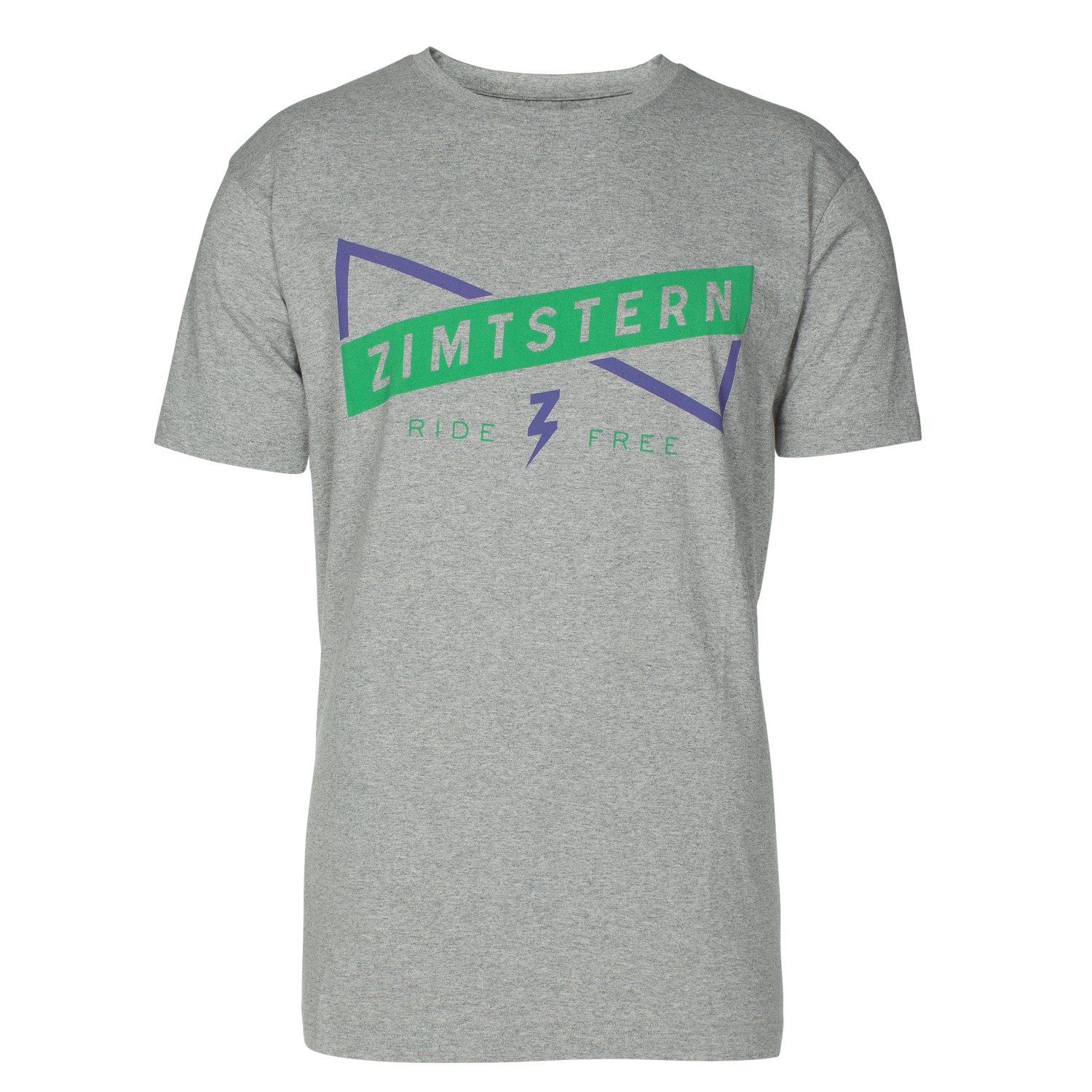 Zimtstern T-Shirt TSM Flashbow Grau