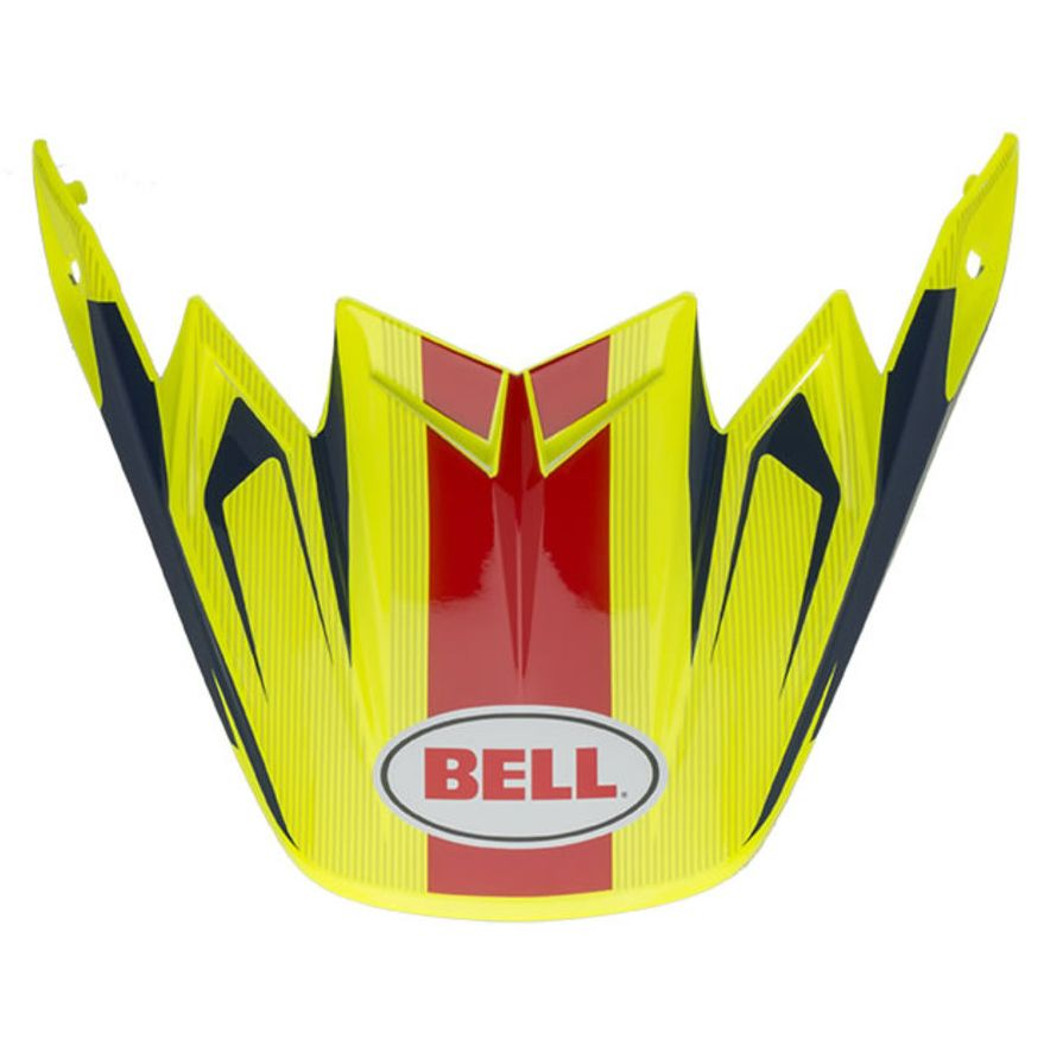 Bell Moto-9 Carbon Flex Vice - Blue/Yellow