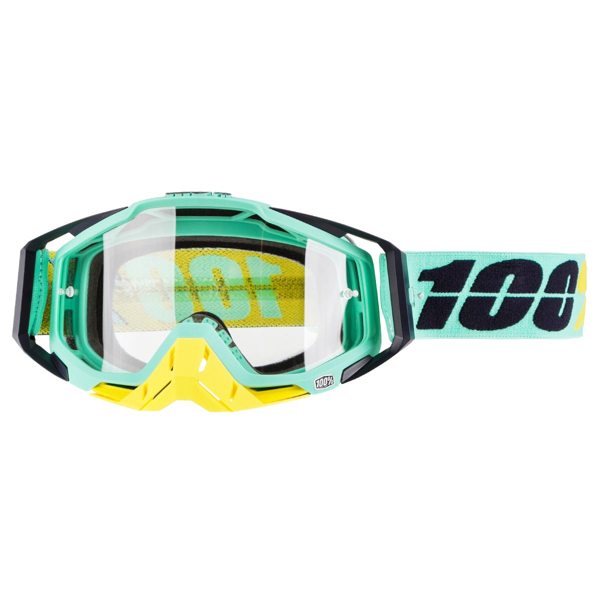 100% Masque Racecraft Kloog - Transparent Anti-Fog