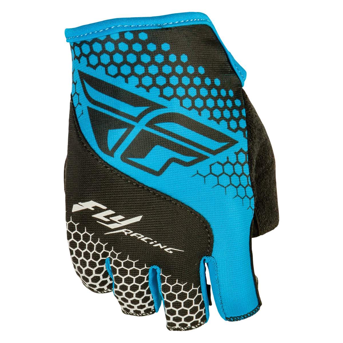 Fly Racing Gloves Short Finger Lite Fingerless Blue/Black