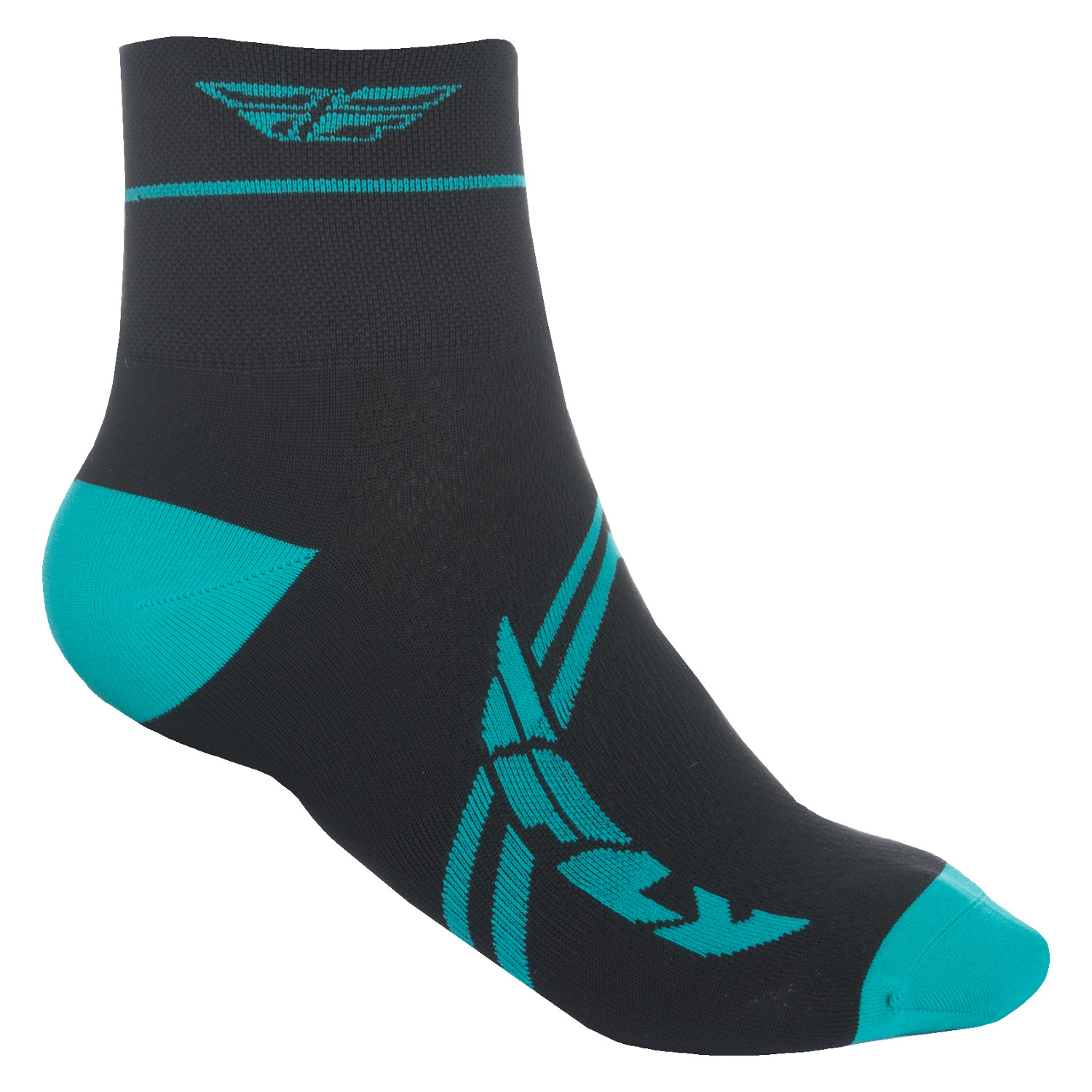Fly Racing Socks Action Teal/Black