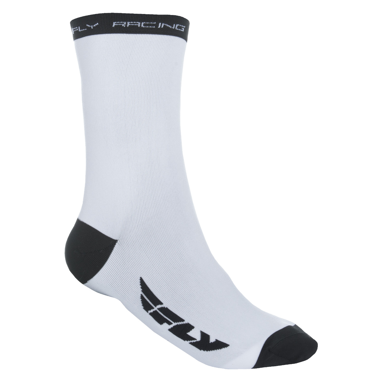 Fly Racing Chaussettes Crew White