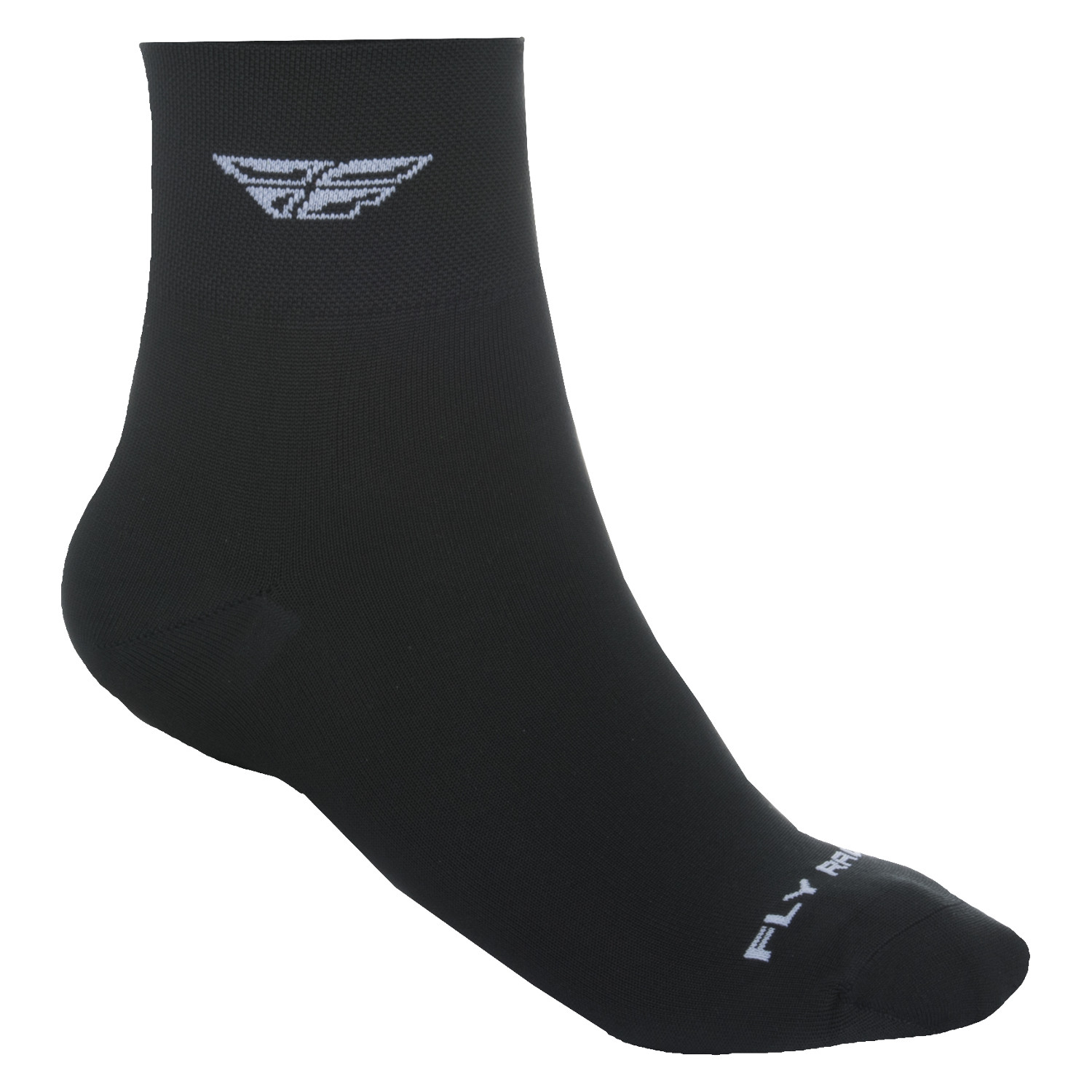 Fly Racing Chaussettes Shorty Black