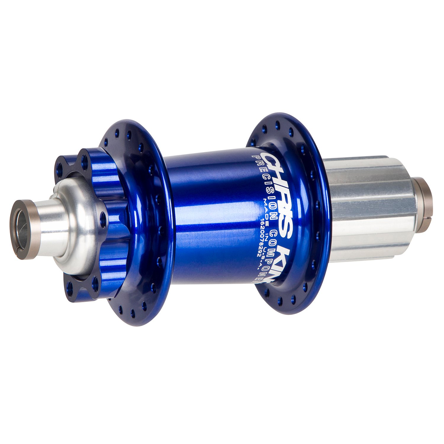 Chris King Mozzo Posteriore MTB ISO - Shimano 142mm x 12mm, IS 6-Bolt, Navy