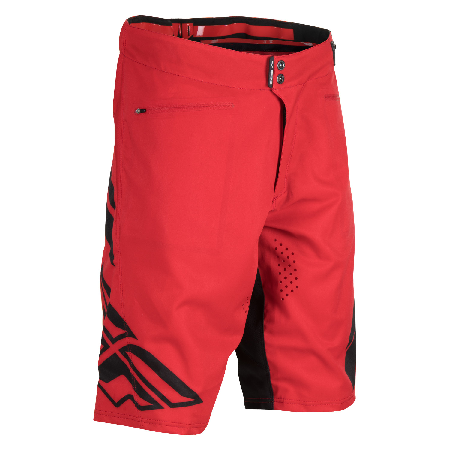 Fly Racing Downhill Shorts Radium Shaun Palmer Edition - Red/Black