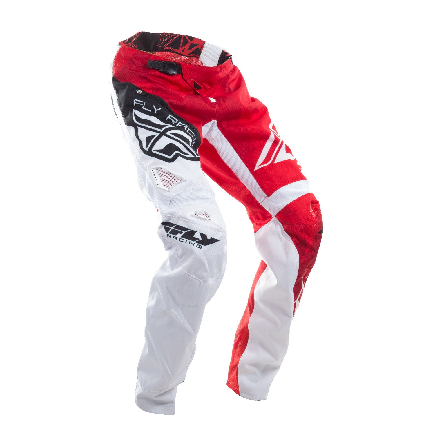 Fly Racing Pantalon VTT Kinetic Crux Red/White