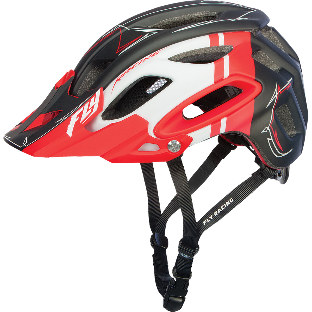 Fly Racing Enduro-MTB Helmet Freestone Shaun Palmer Edition - Red/White/Black