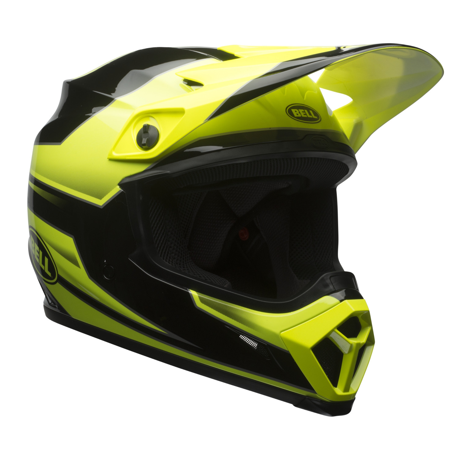 Bell Motocross-Helm Moto-9 Mips Stryker - Hi-Viz Grün