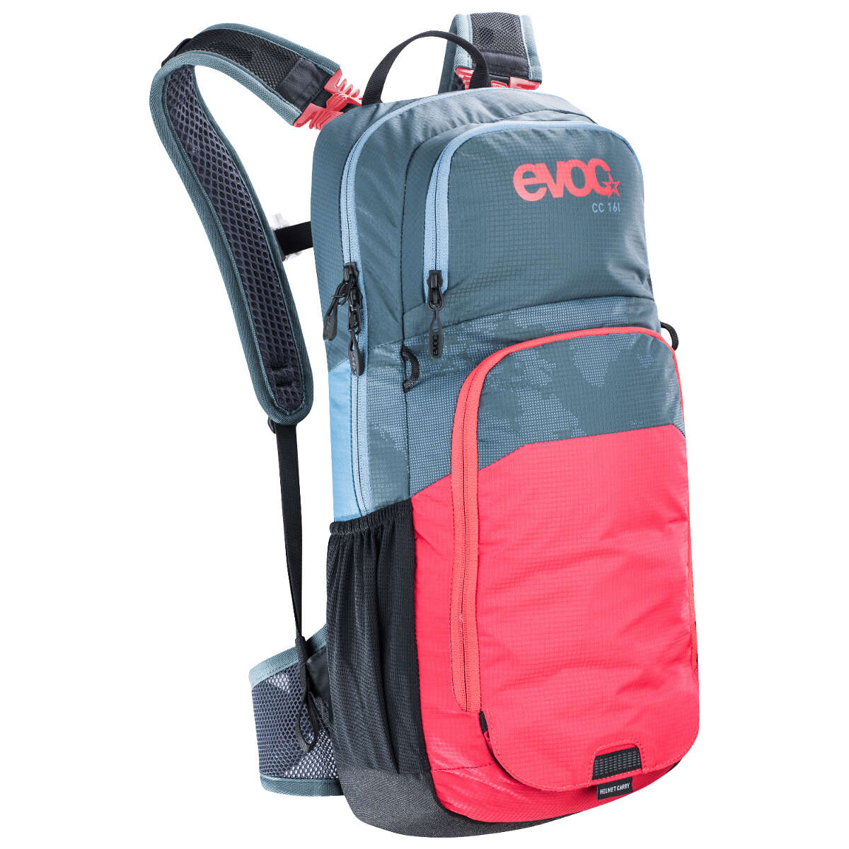 Evoc Backpack with Hydration System Compartment Cross Country Slate Red, 16 Liter