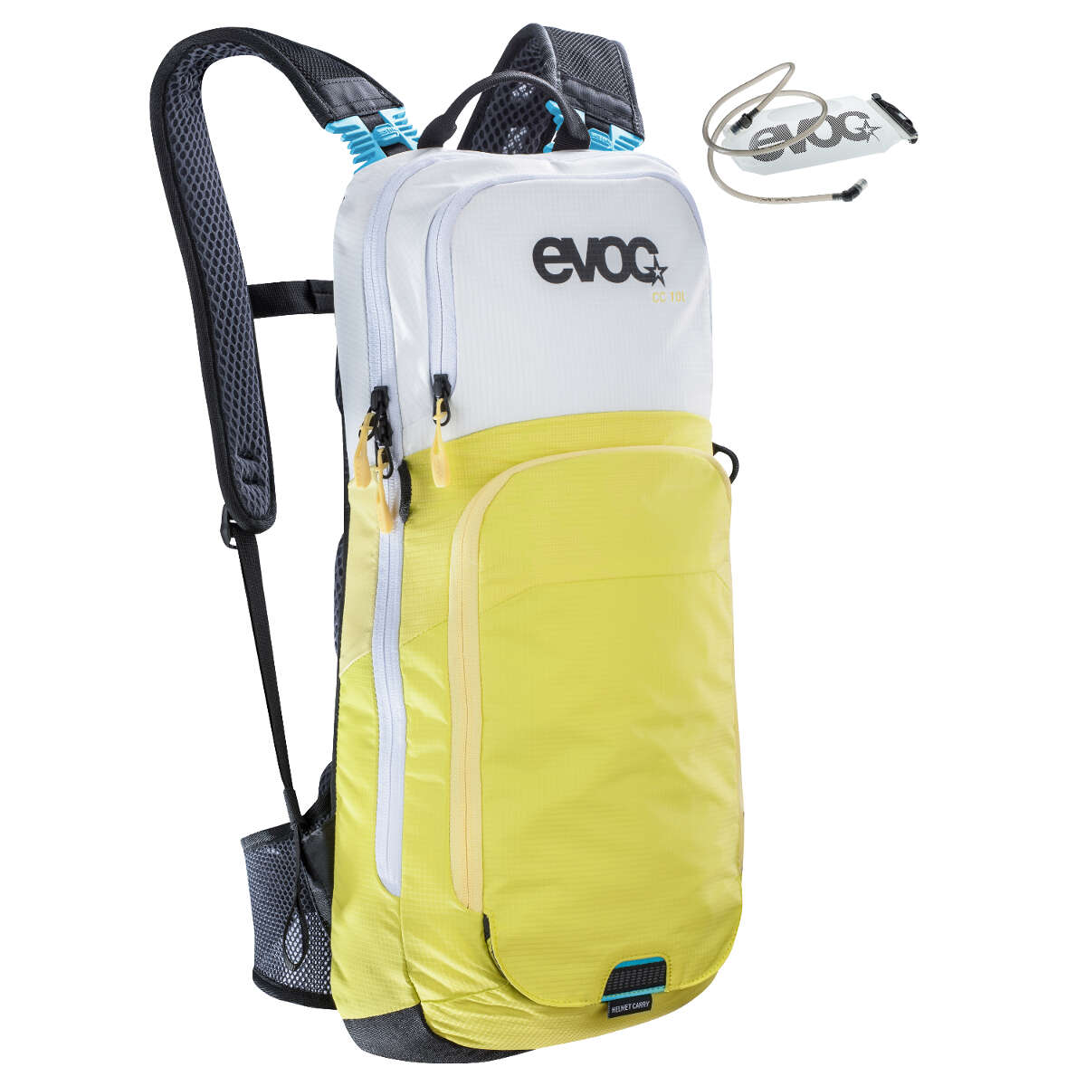 Evoc Backpack with Hydration System Cross Country White/Sulphur, 10 Liter