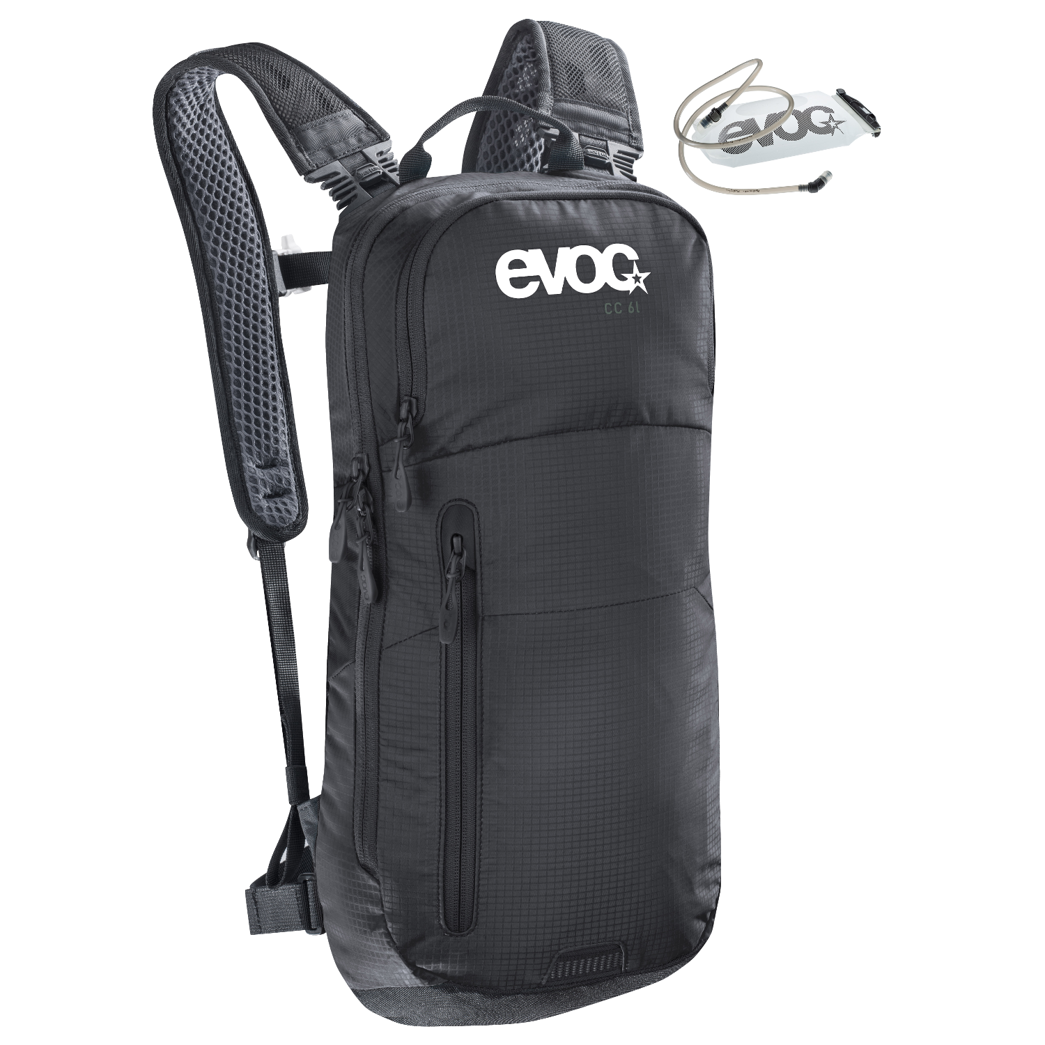 Evoc Backpack with Hydration System CC Black, 6 + 2 Liter
