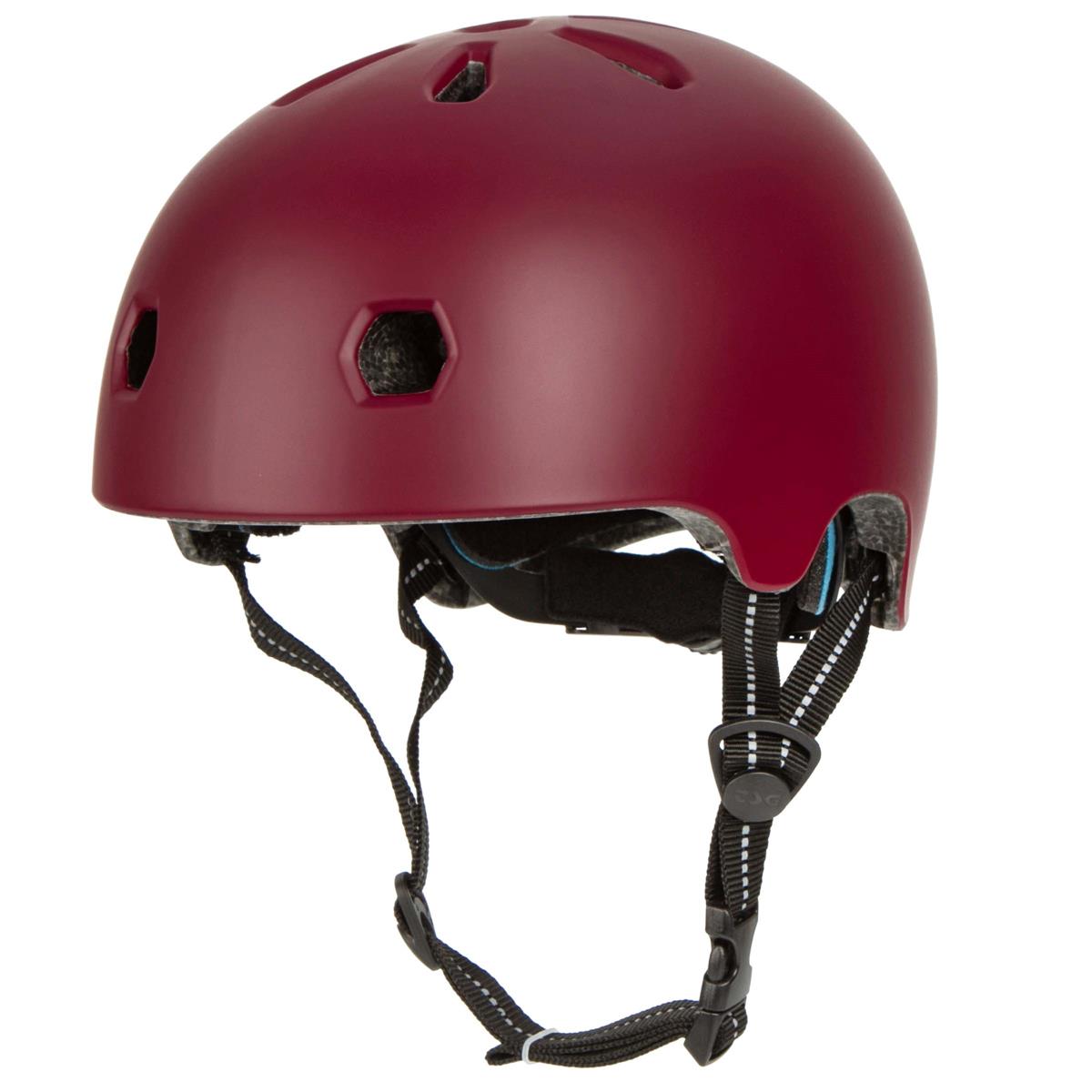 TSG BMX/Dirt Helm Meta Solid Color - Satin Oxblood