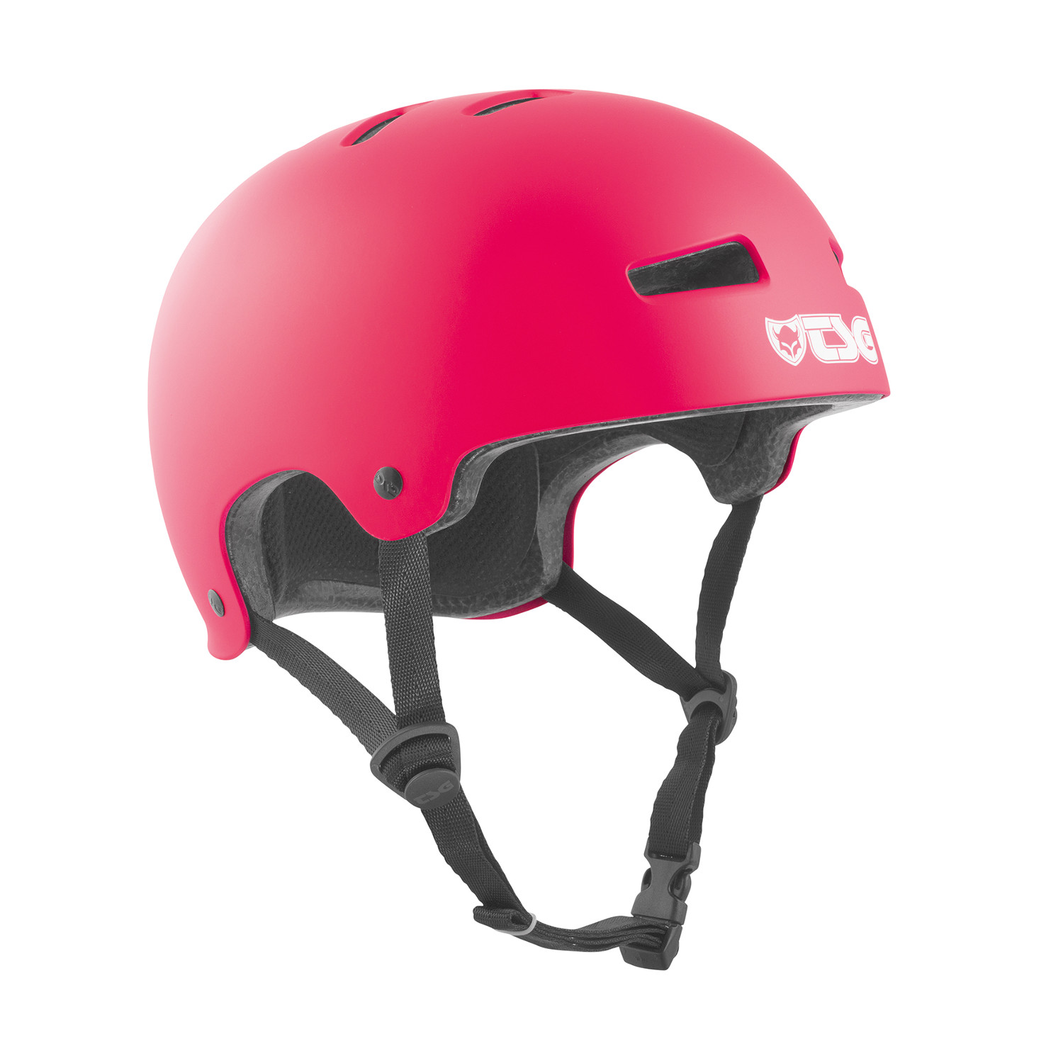TSG BMX/Dirt Helm Evolution Solid Color - Satin Pink