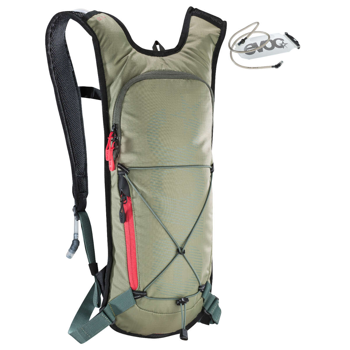 Evoc Backpack with Hydration System Cross Country Light Olive, 3 Liter