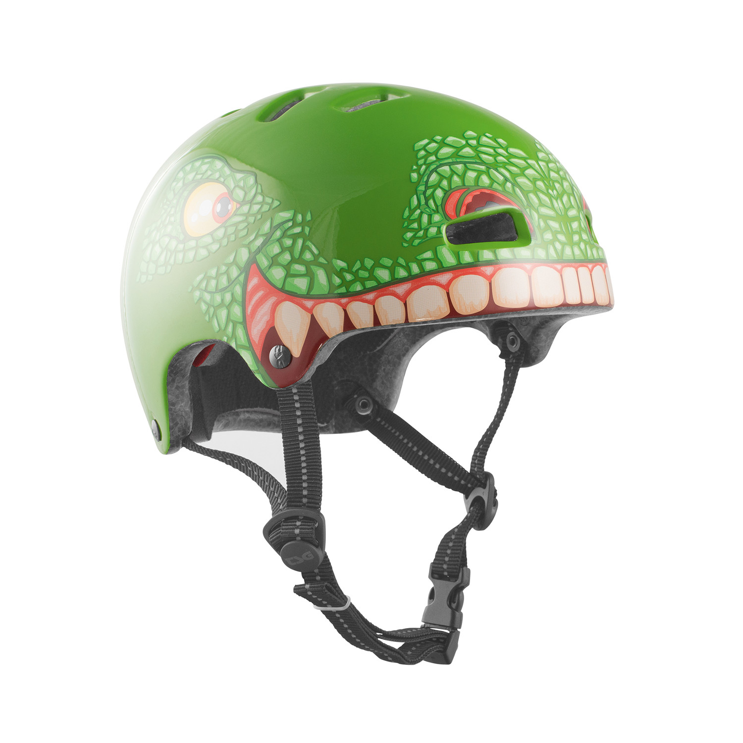 TSG Kids BMX/Dirt Helmet Nipper Mini Graphic Design - T-Rex