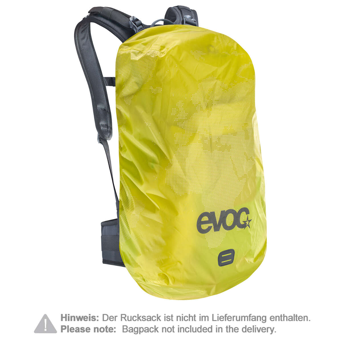 Evoc Backpack Raincover Raincover Sleeve Sulphur, 10-25 Liter