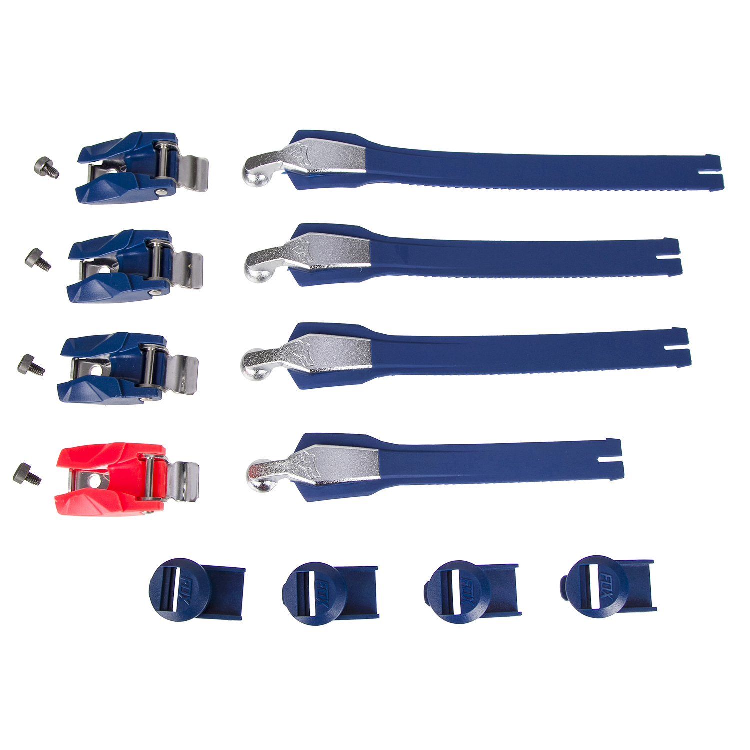 Fox Replacement Straps, Buckles and Holder Instinct Offroad Blue