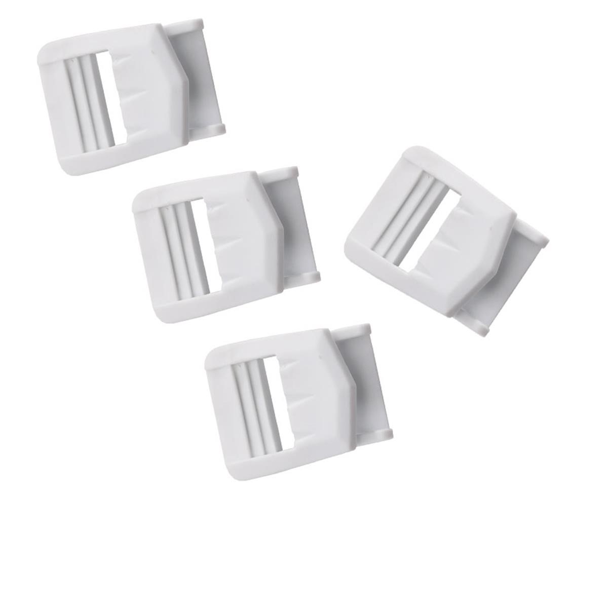Fly Racing Replacement Buckle Hooks Kit Maverik White, 4 parts