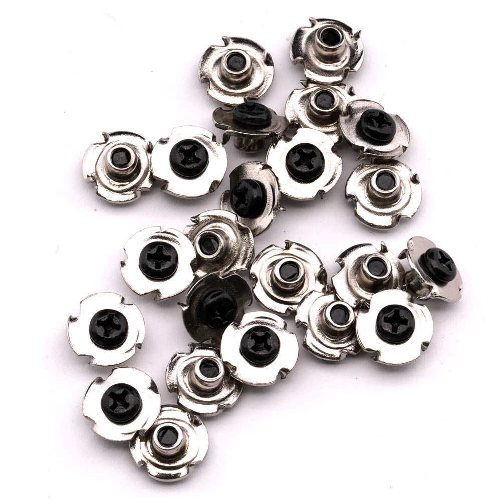 Fly Racing Replacement Screws Kit for Buckles Maverik Stainless steel