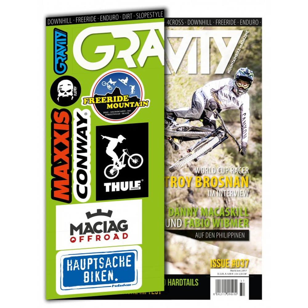 Gravity Mountainbike Magazine Numéro 035  May + June