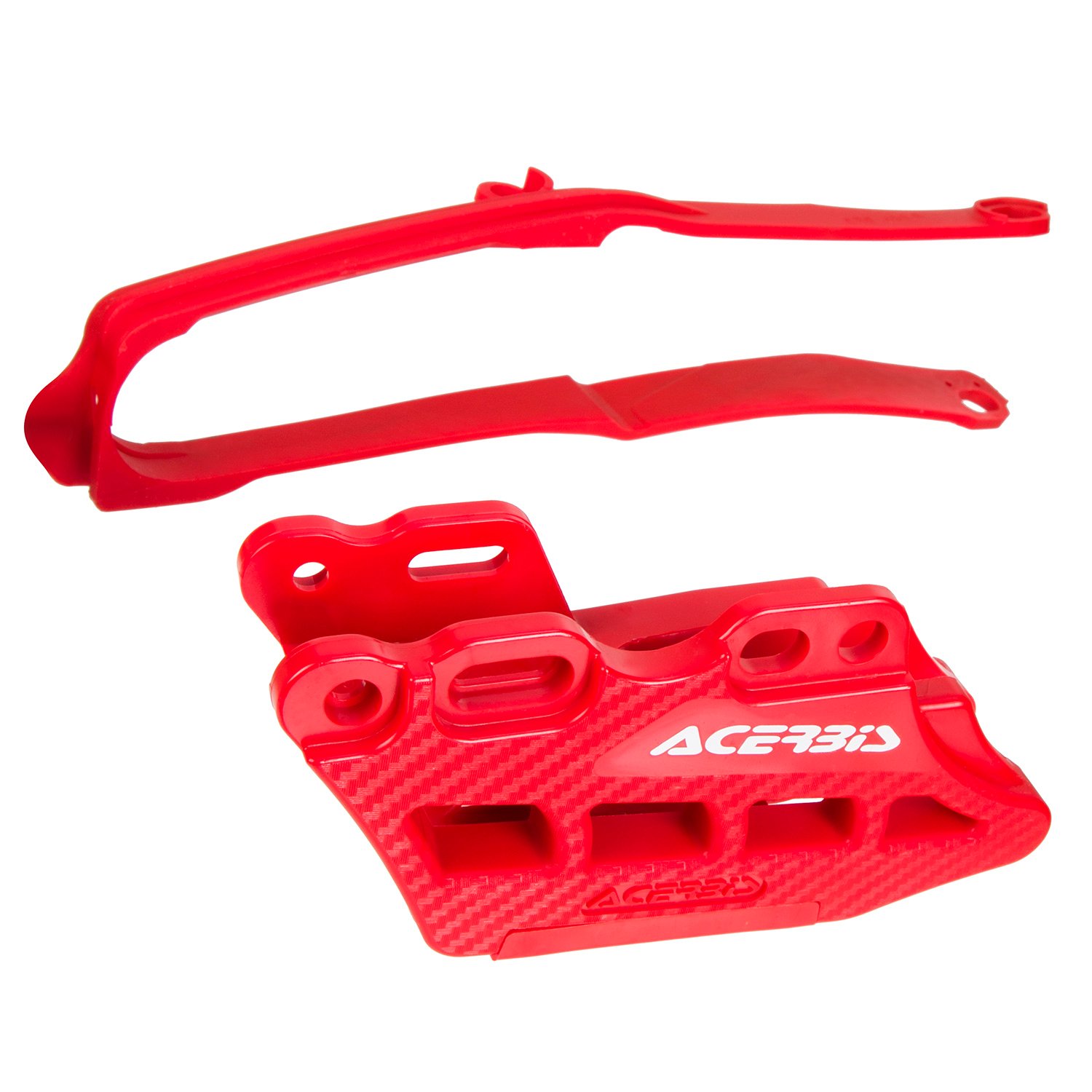 Acerbis Chain Guide/Swingarm Slider  Honda CRF 250/450, Red