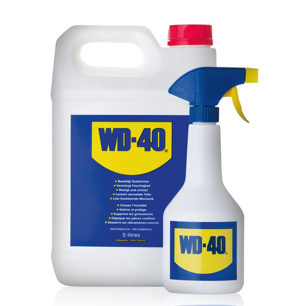 WD-40 Multifunktionsöl  5 Liter, Kanister, inkl. Zerstäuber