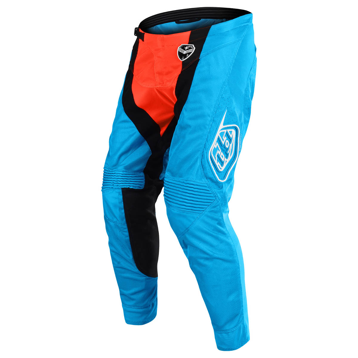Troy Lee Designs MX Pants SE Air Squadra - Cyan/Orange