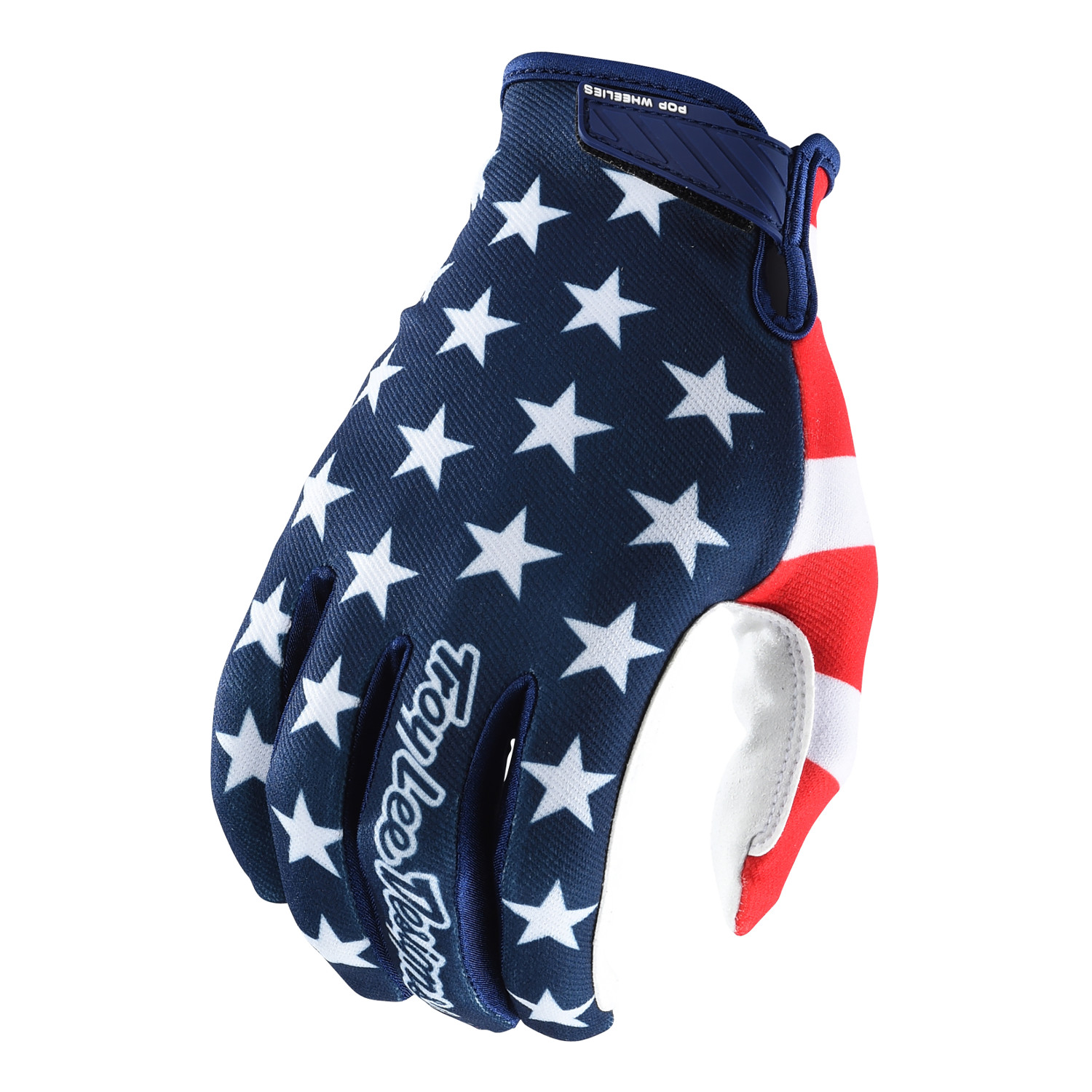Troy Lee Designs Guanti Air Americana - Navy/Rosso